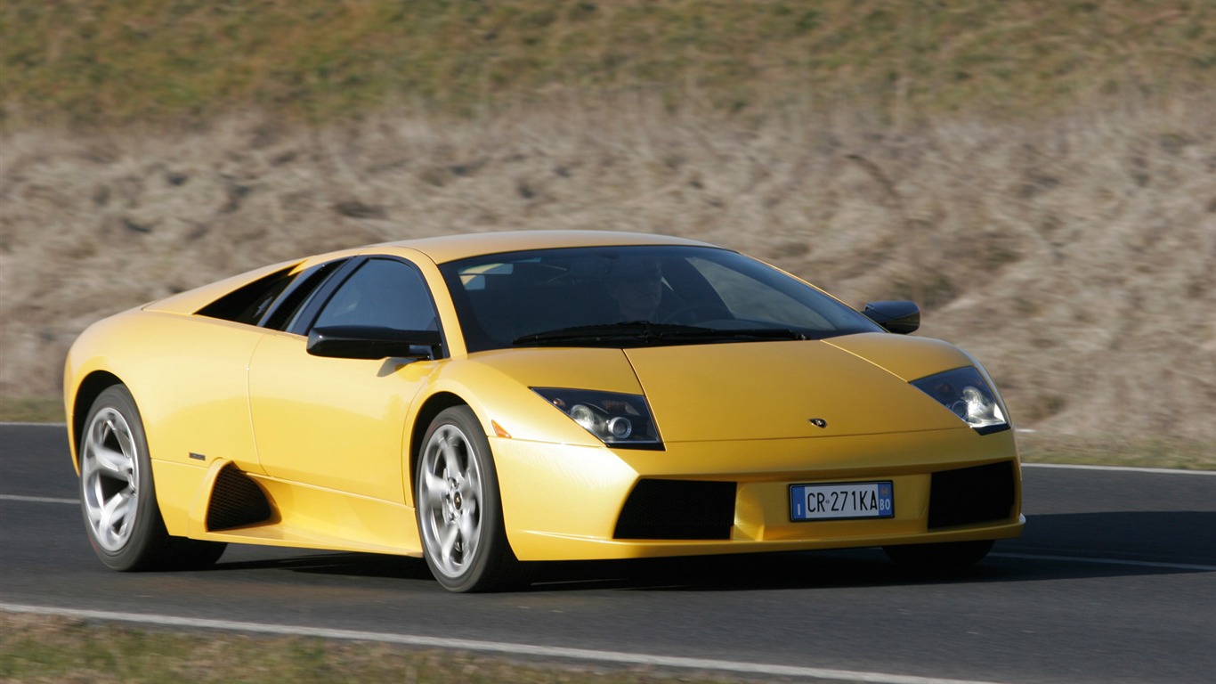 Lamborghini Murcielago - 2005 HD обои #6 - 1366x768