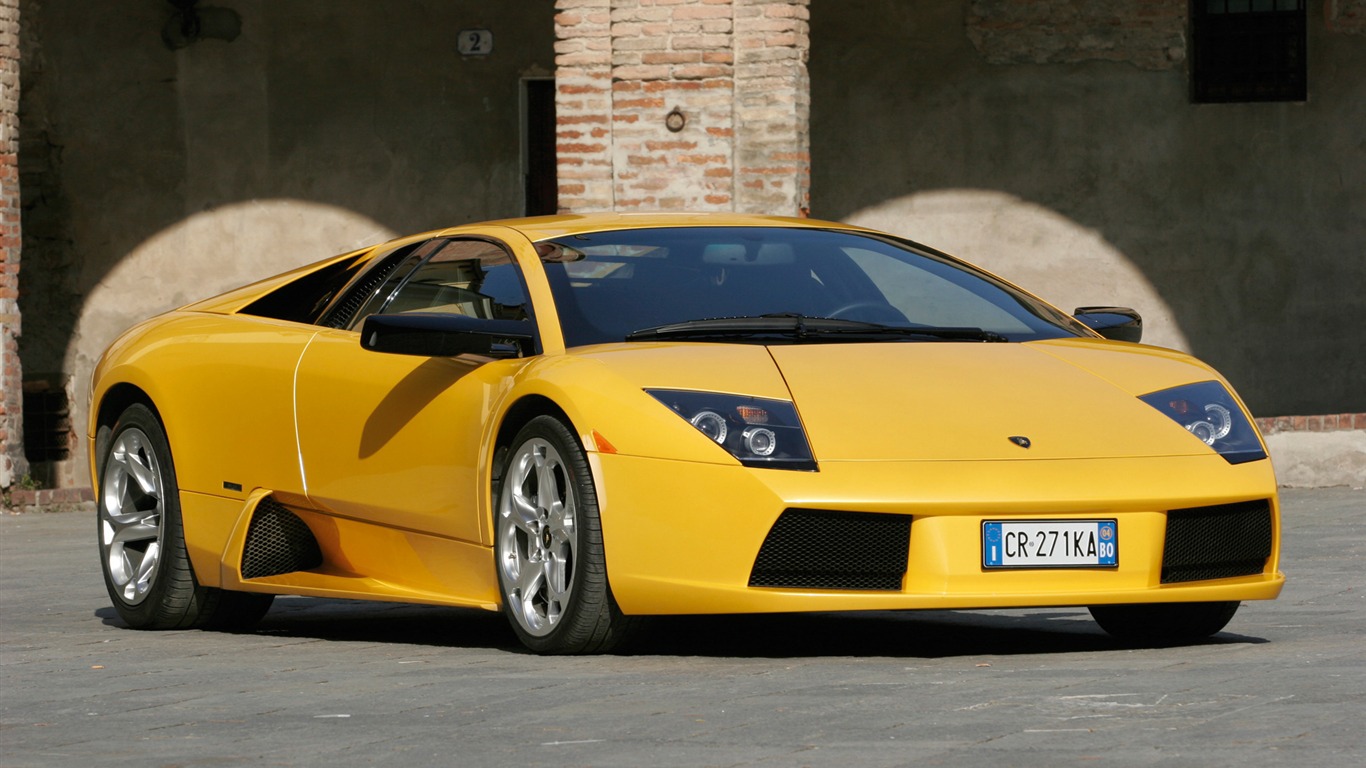 Lamborghini Murcielago - 2005 HD обои #8 - 1366x768