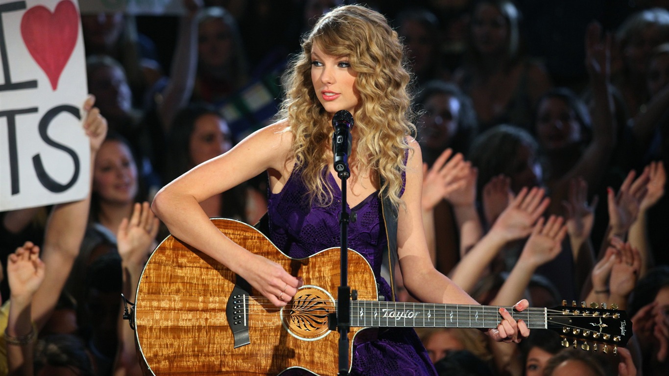 Taylor Swift beau fond d'écran (2) #34 - 1366x768