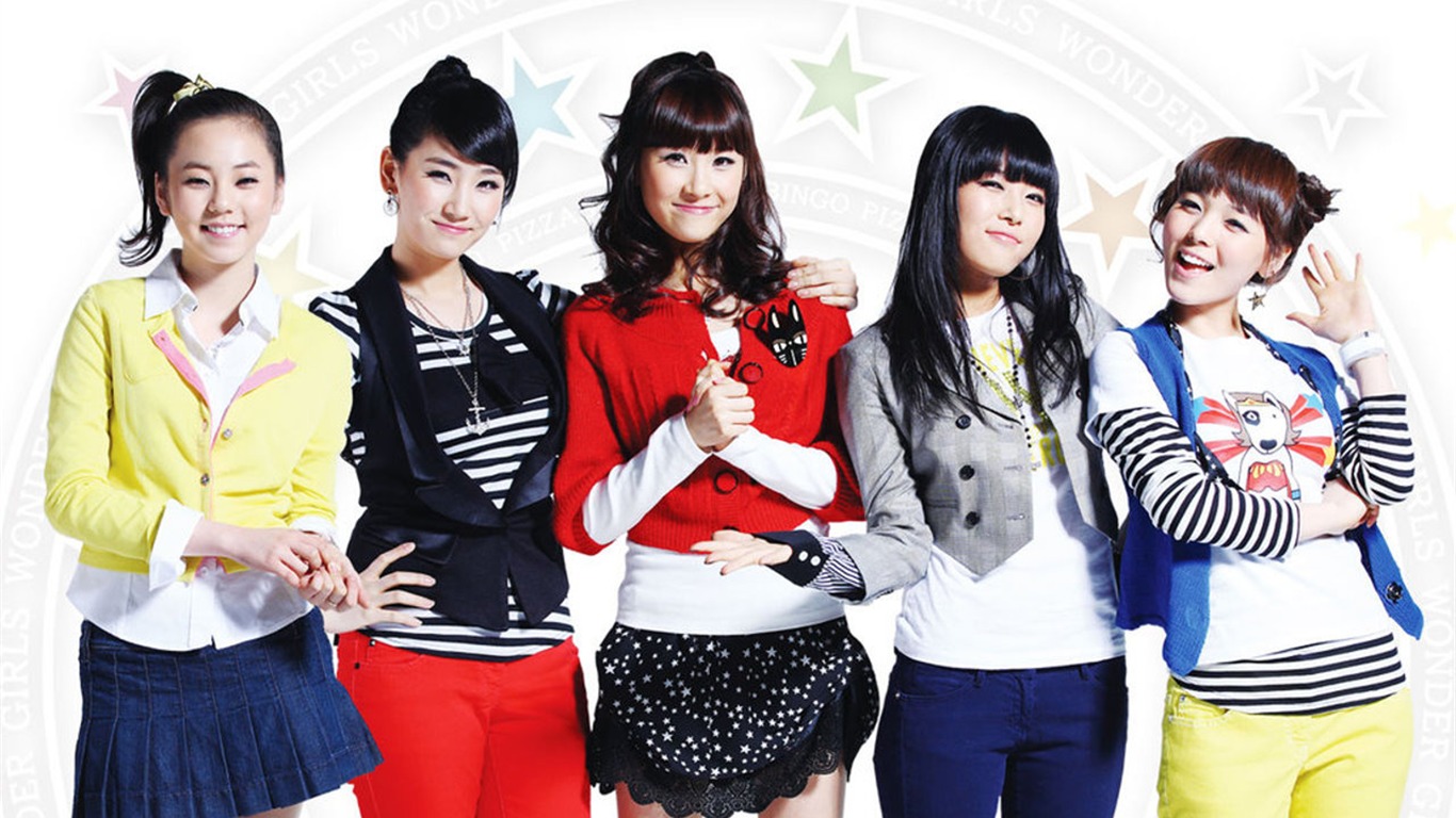 Wonder Girls Korejština krásu portfolio #2 - 1366x768