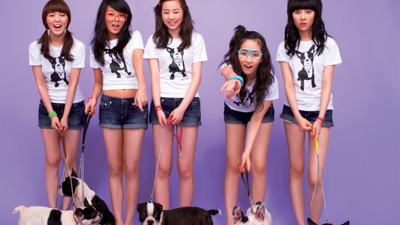 Wonder Girls Korejština krásu portfolio #7 - 1366x768