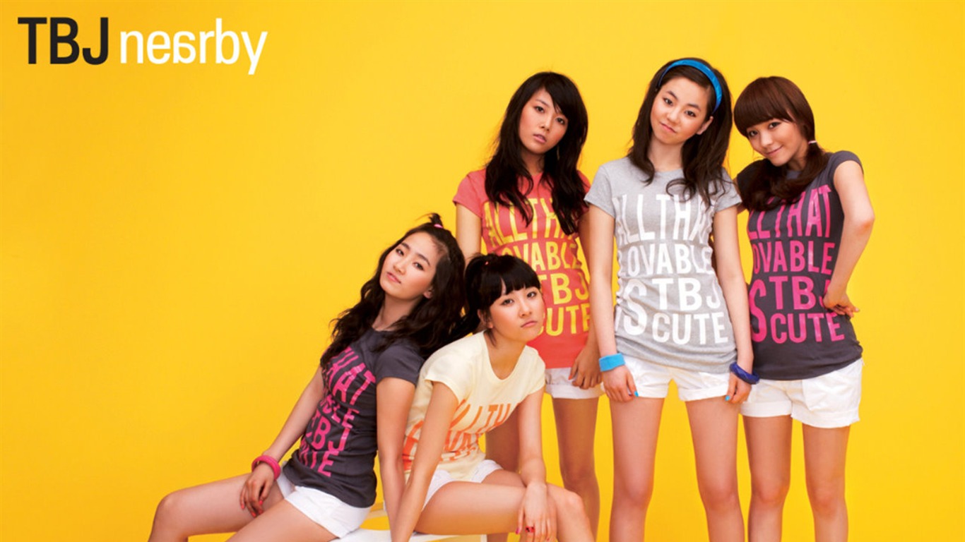 Wonder Girls Korejština krásu portfolio #9 - 1366x768