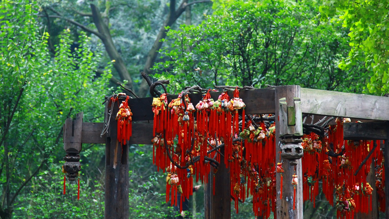 Chengdu zobrazení tapety (1) #17 - 1366x768