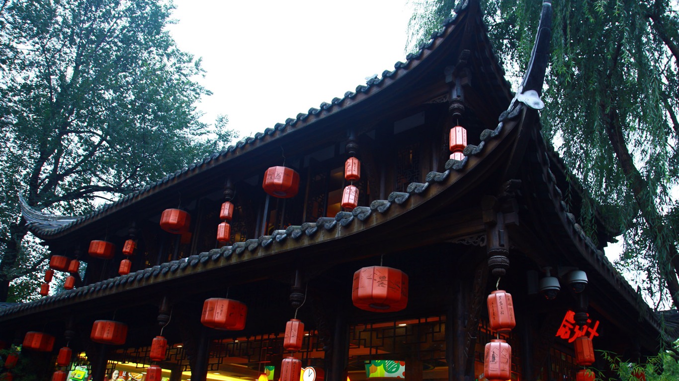 Chengdu Impression wallpaper (1) #19 - 1366x768