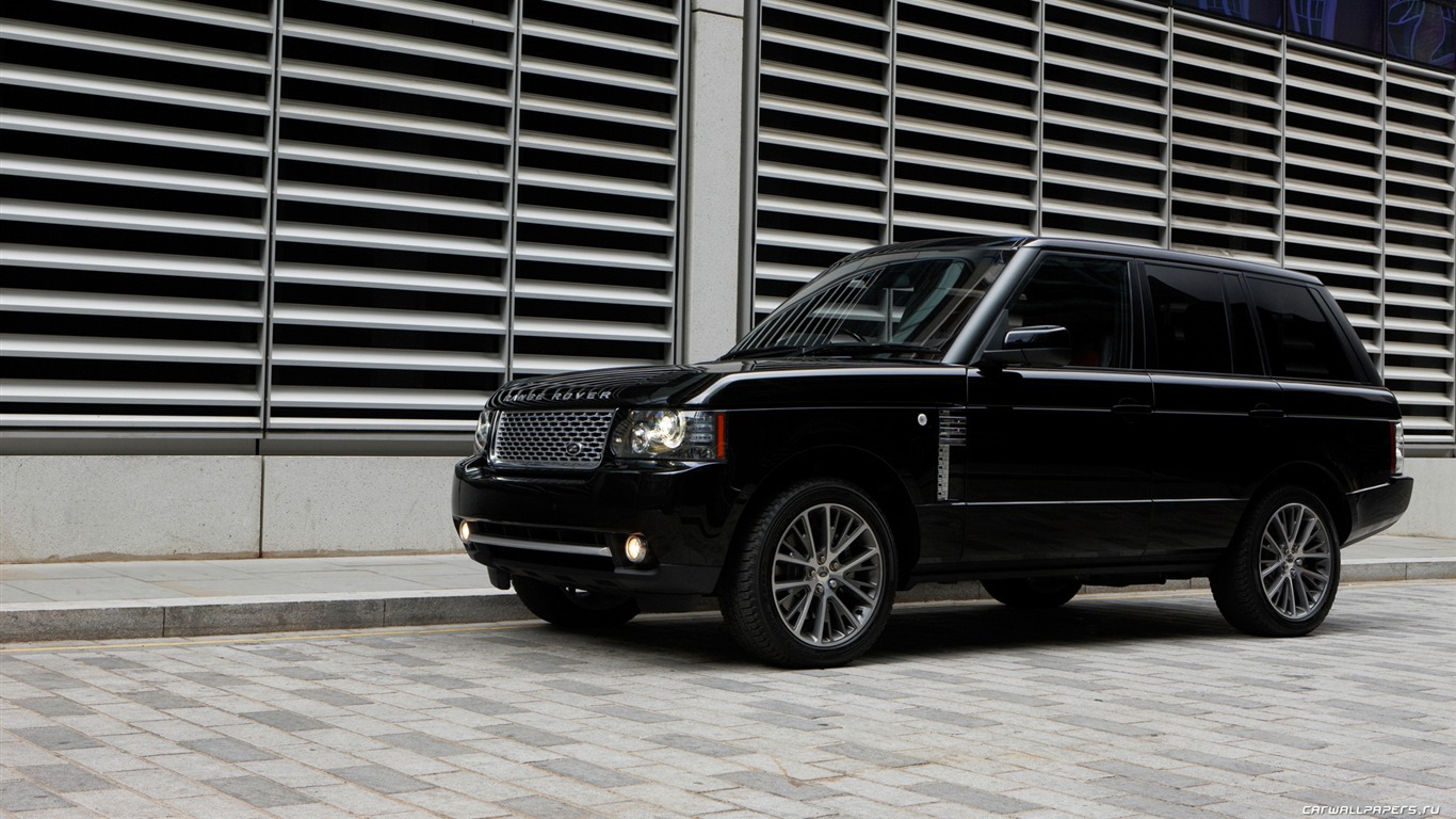 Land Rover Range Rover Black Edition - 2011 fonds d'écran HD #2 - 1366x768