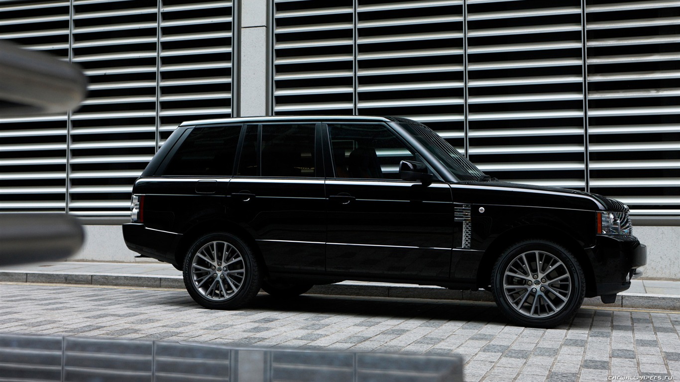 Land Rover Range Rover Negro Edición - 2011 fondos de escritorio de alta definición #5 - 1366x768