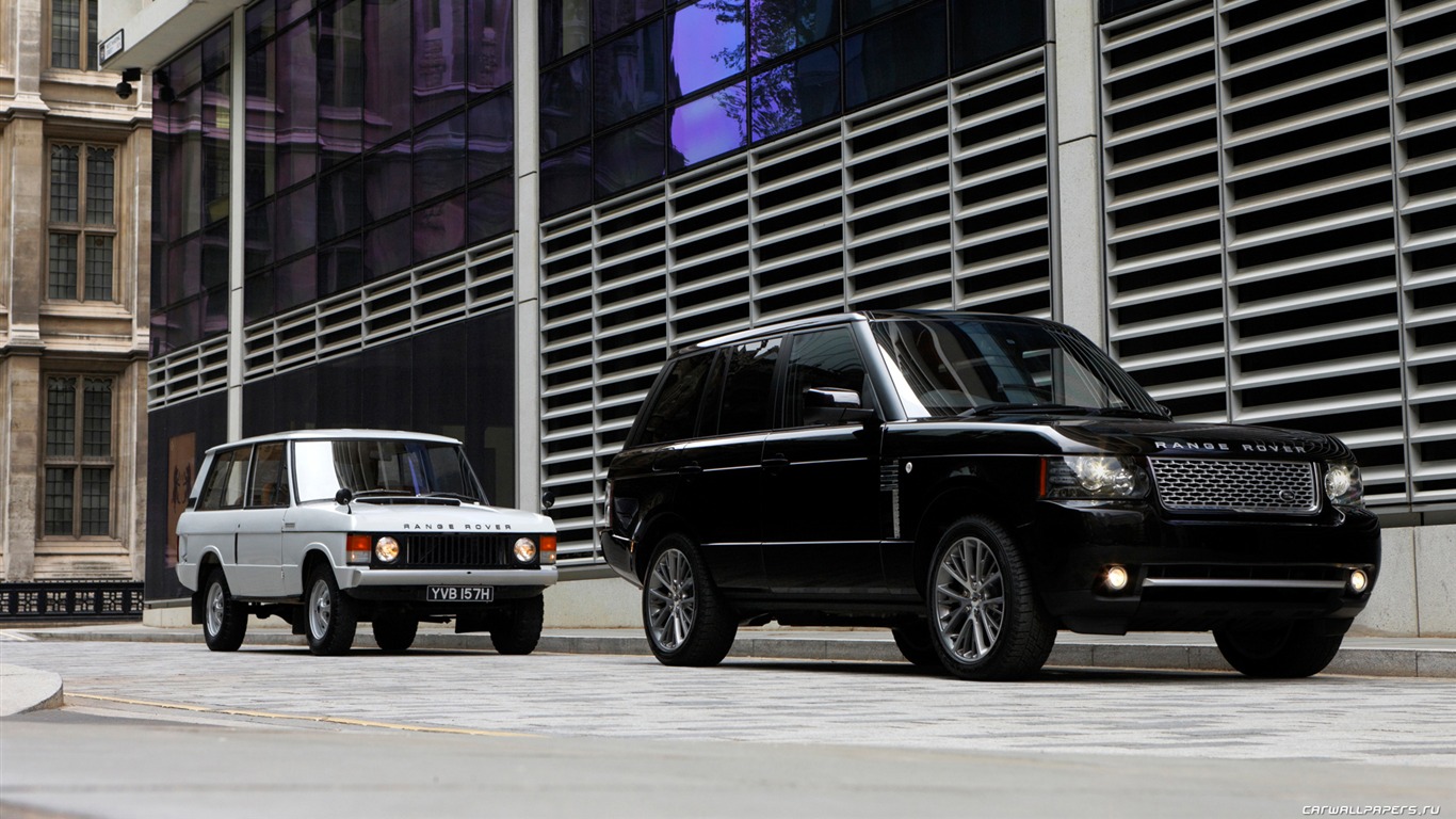 Land Rover Range Rover Black Edition - 2011 fonds d'écran HD #6 - 1366x768