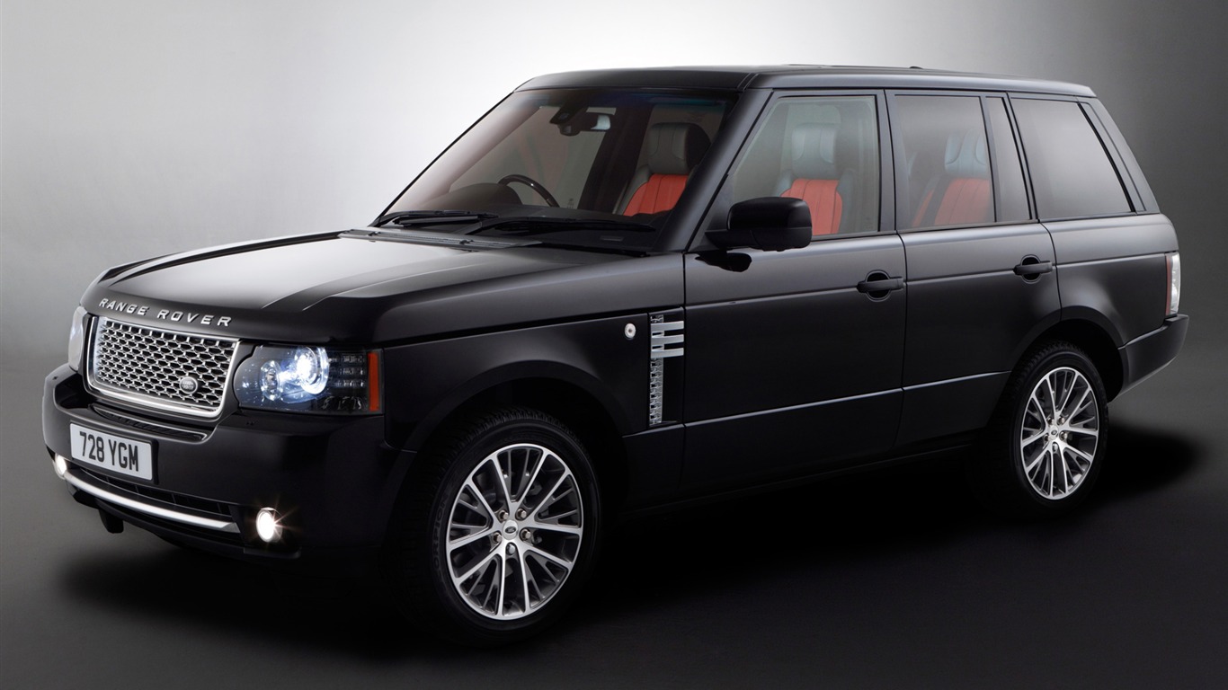 Land Rover Range Rover Black Edition - 2011 HD tapetu #18 - 1366x768