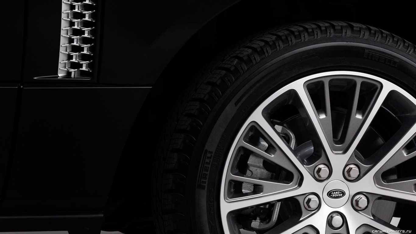 Land Rover Range Rover Black Edition - 2011 HD tapetu #23 - 1366x768