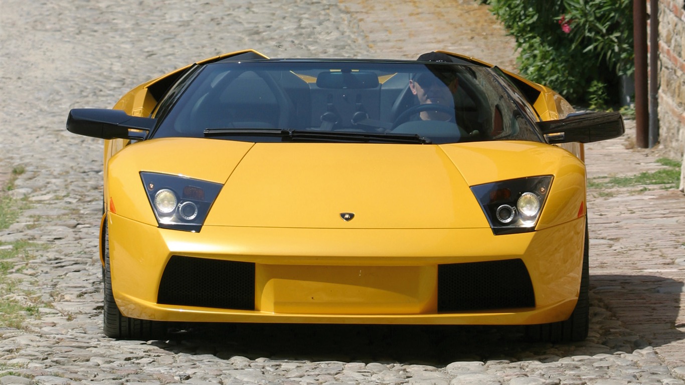 Lamborghini Murcielago Roadster - 2004 HD wallpaper #1 - 1366x768