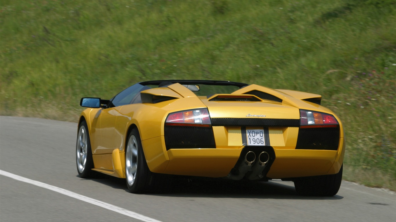 Lamborghini Murcielago Roadster - 2004 HD tapetu #9 - 1366x768