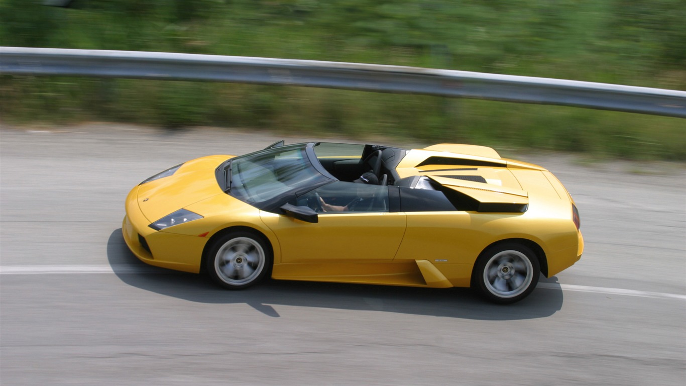 Lamborghini Murcielago Roadster - 2004 fonds d'écran HD #12 - 1366x768