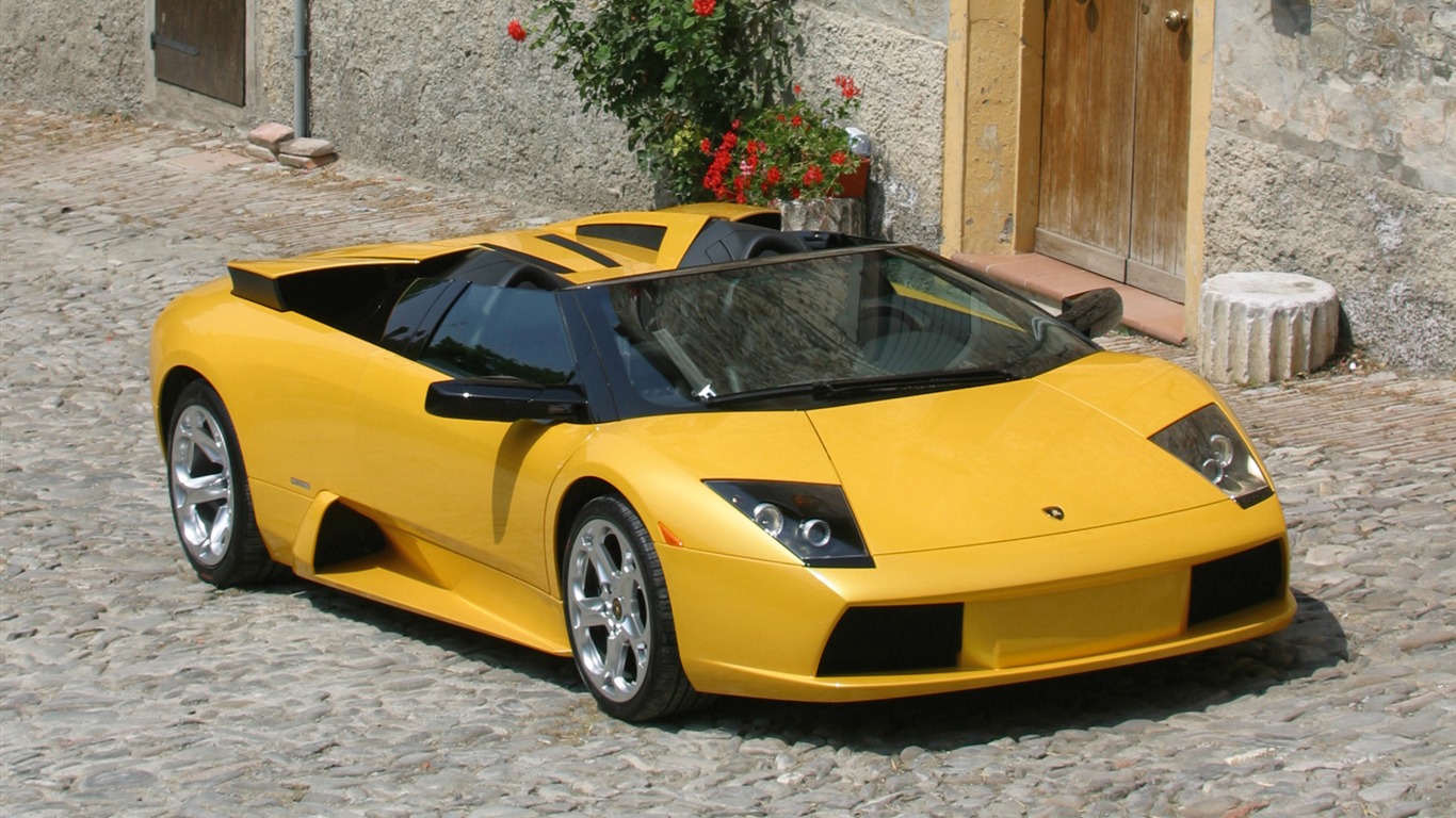 Lamborghini Murcielago Roadster - 2004 HD tapetu #15 - 1366x768