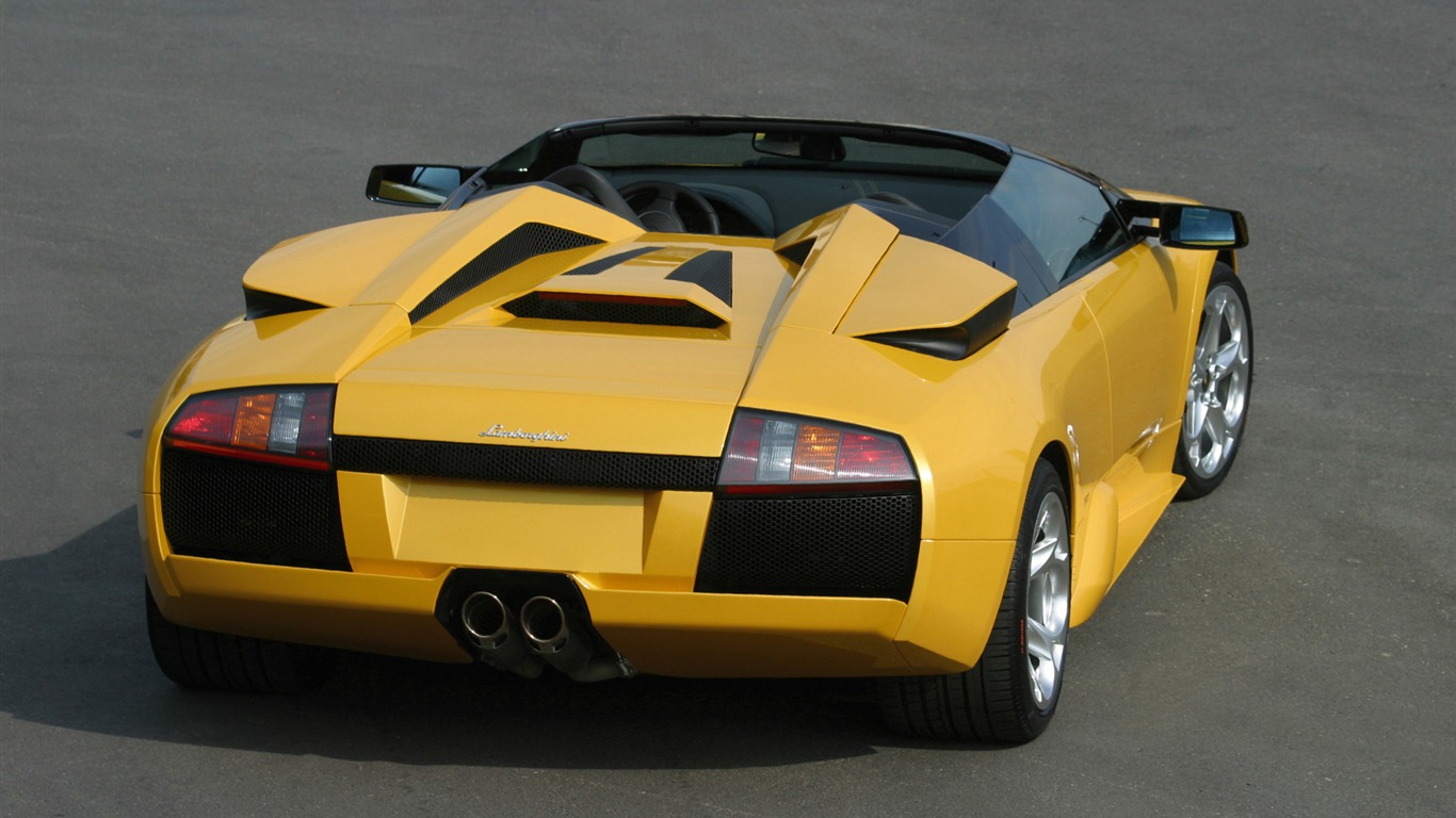 Lamborghini Murcielago Roadster - 2004 HD обои #23 - 1366x768