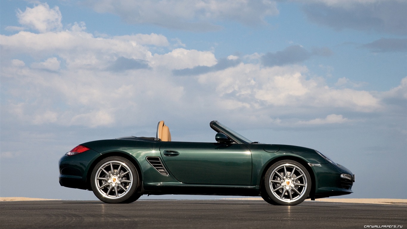 Porsche Boxster - 2009 HD обои #11 - 1366x768