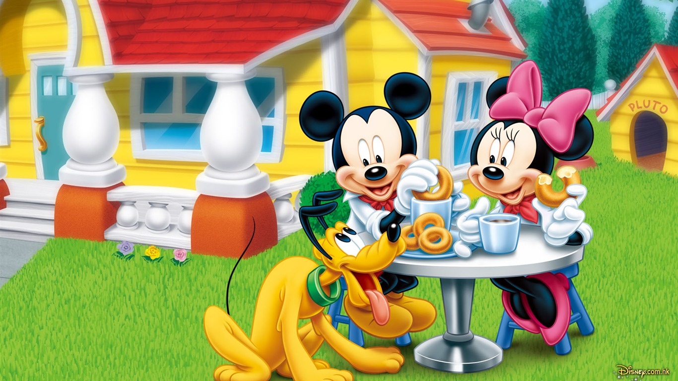 Fondo de pantalla de dibujos animados de Disney Mickey (1) #10 - 1366x768