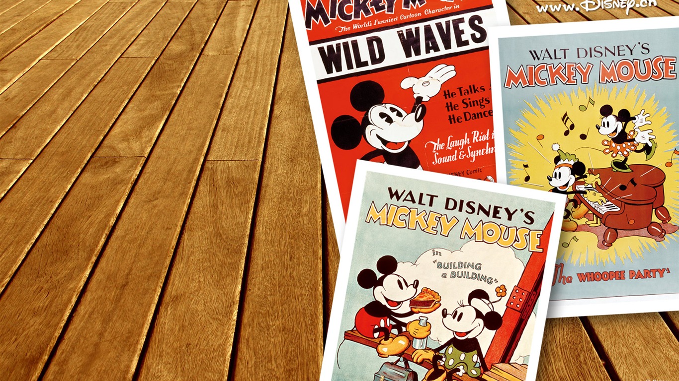 Fondo de pantalla de dibujos animados de Disney Mickey (1) #15 - 1366x768
