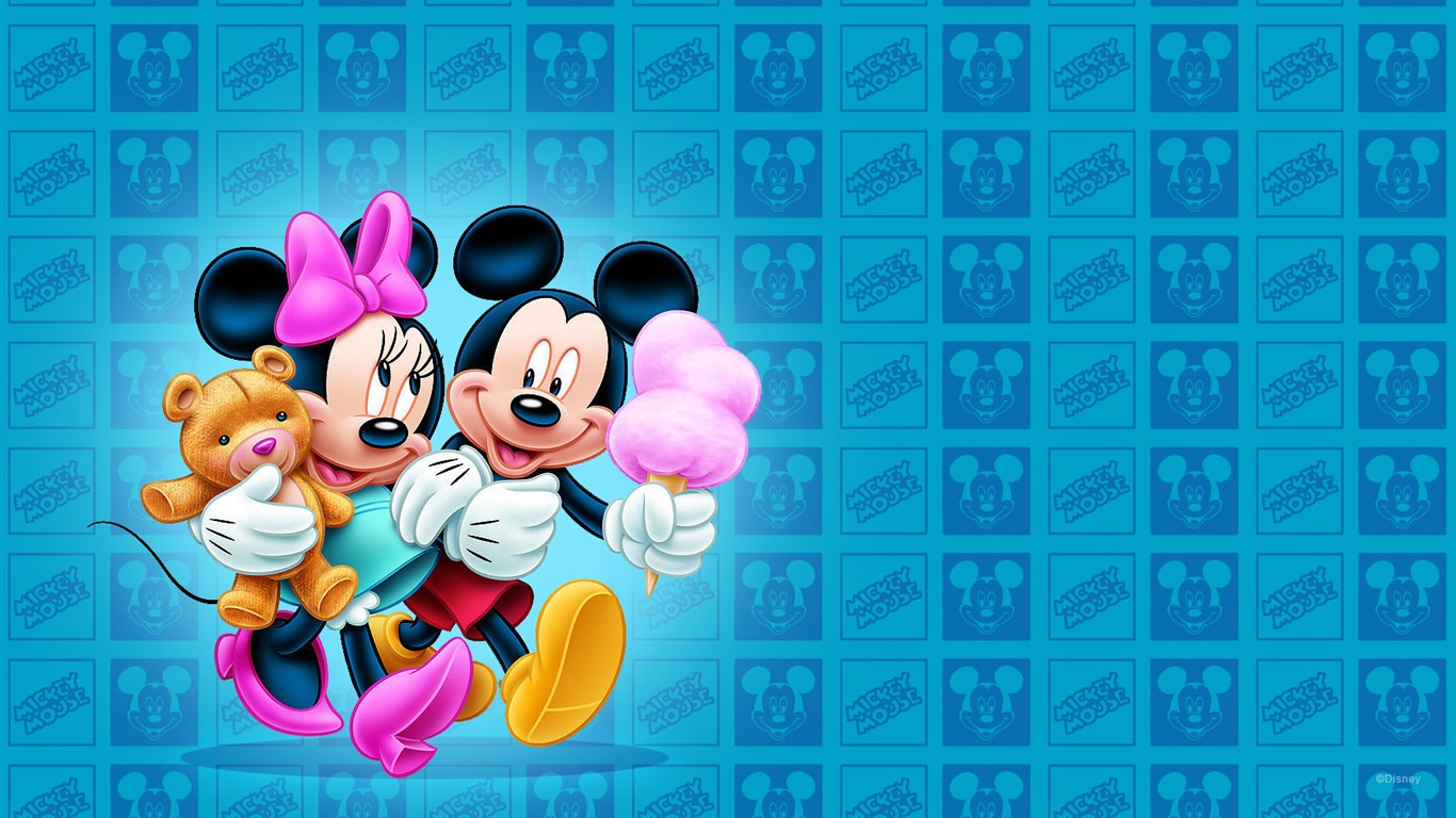 Fondo de pantalla de dibujos animados de Disney Mickey (1) #18 - 1366x768