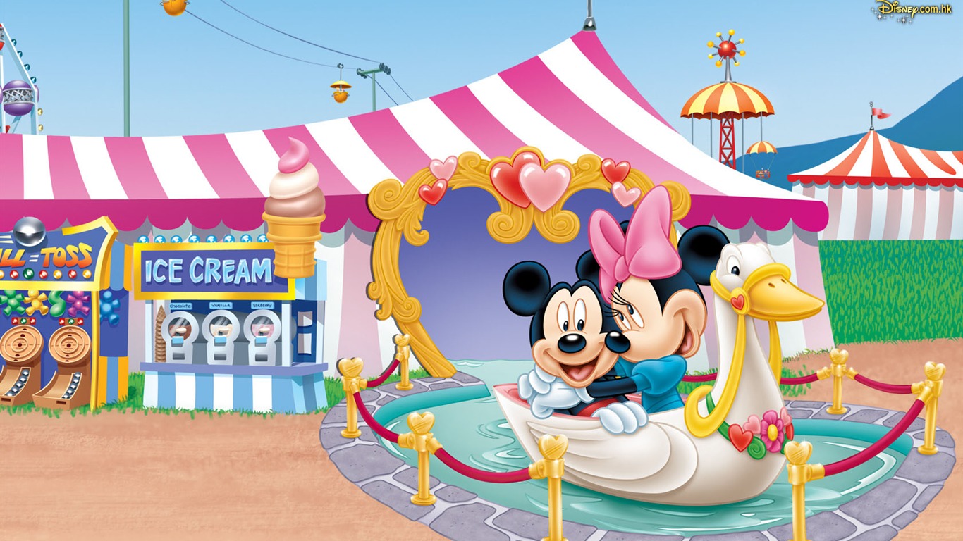 Fondo de pantalla de dibujos animados de Disney Mickey (1) #19 - 1366x768