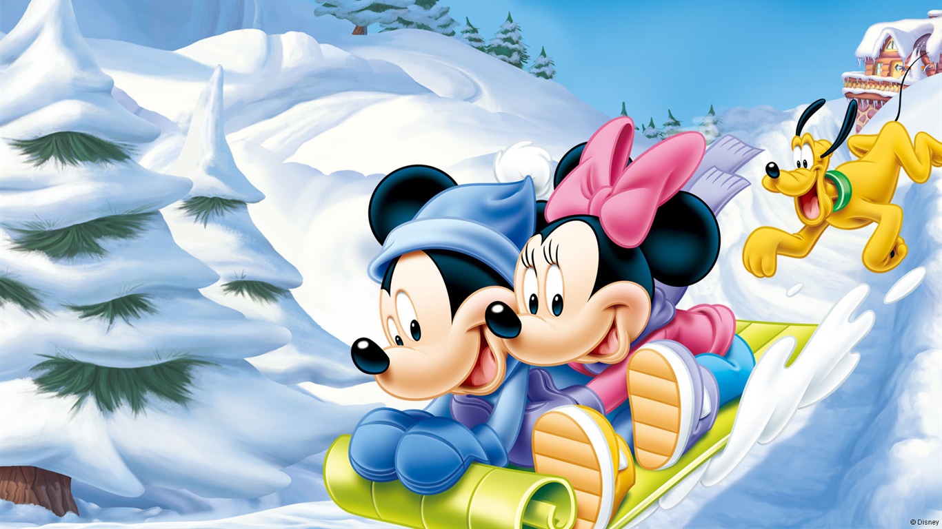 Fondo de pantalla de dibujos animados de Disney Mickey (1) #20 - 1366x768