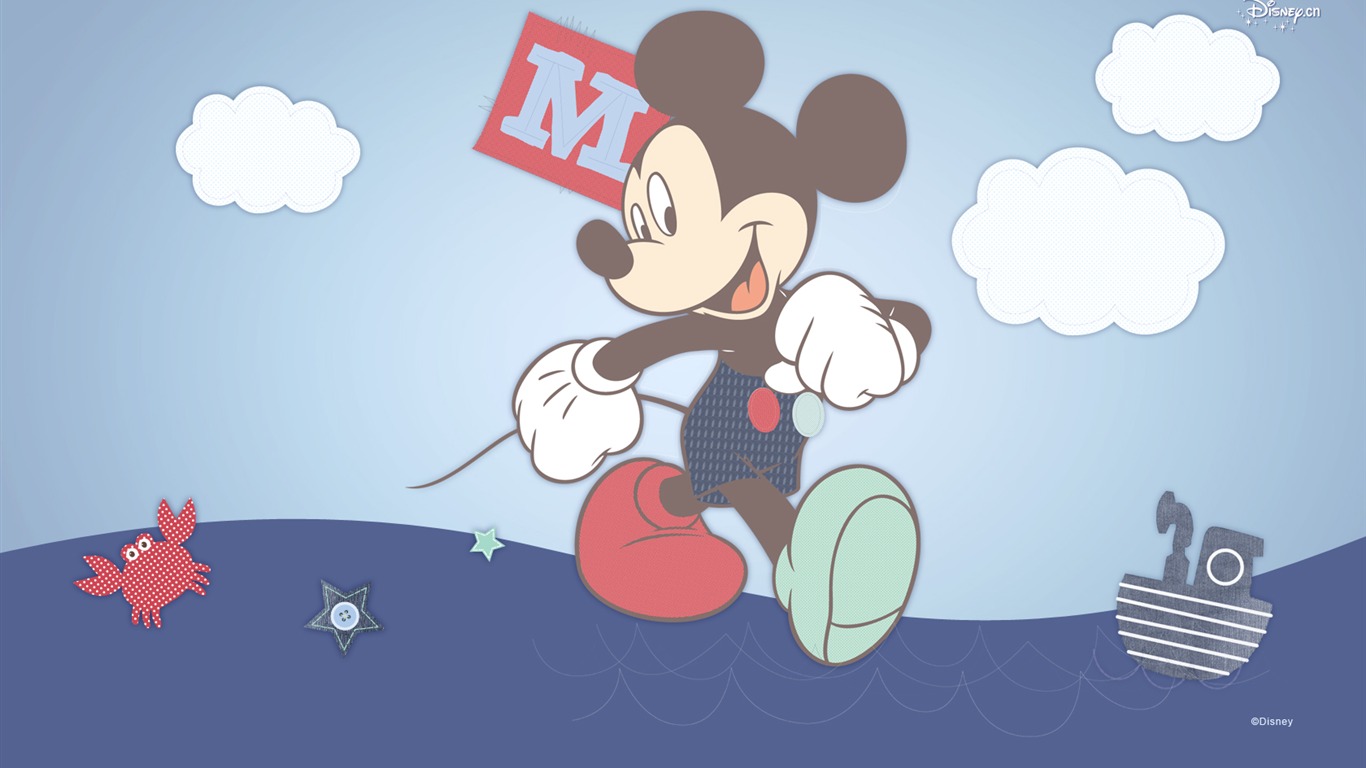 Disney karikatury Mickey tapety (2) #4 - 1366x768