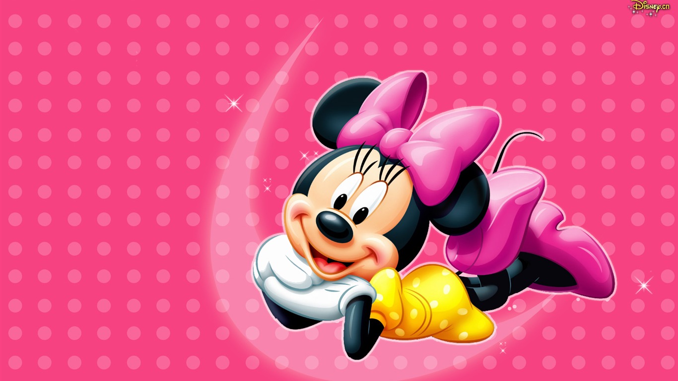 디즈니 만화 미키 배경 화면 (2) #5 - 1366x768