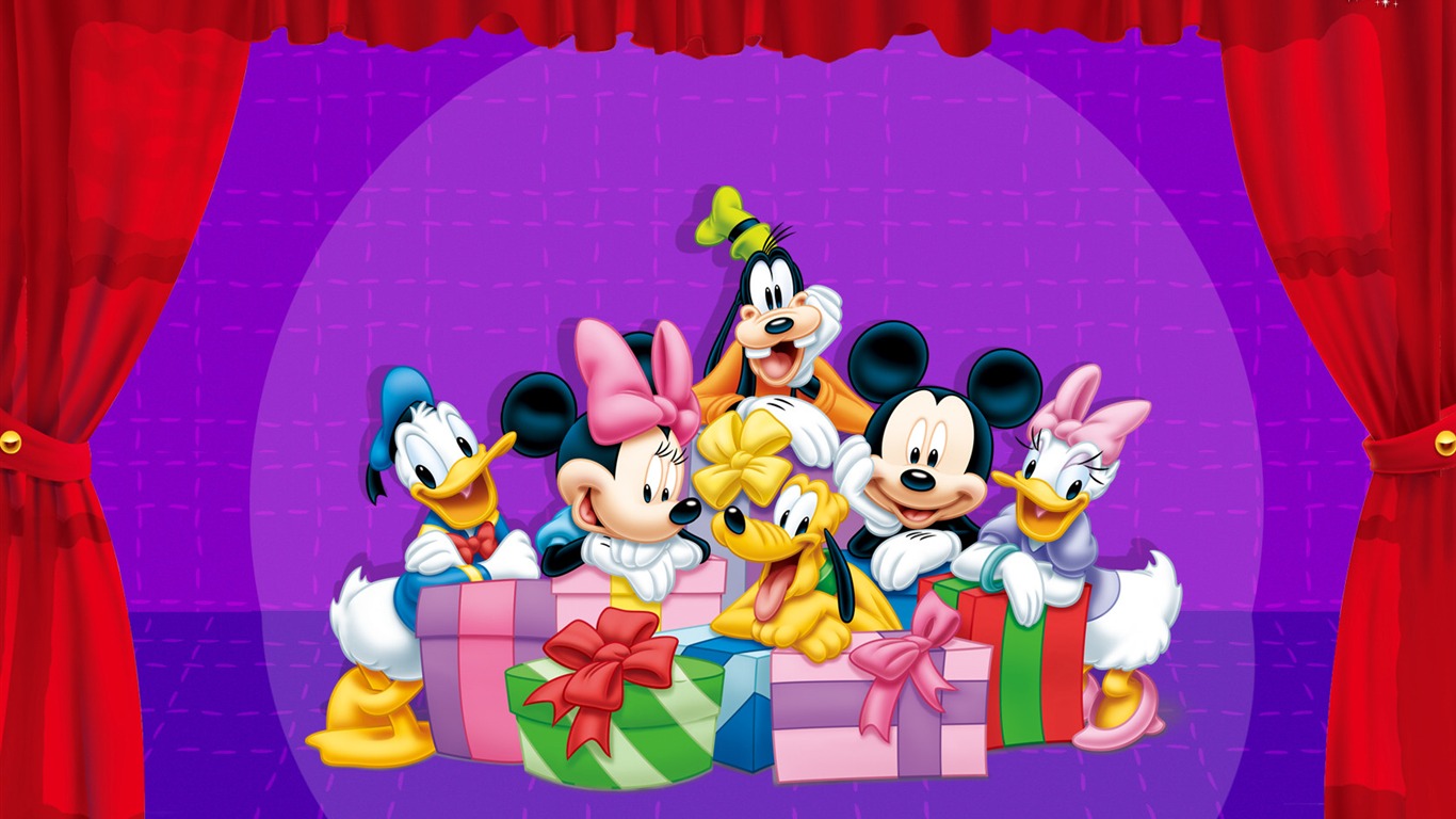 Disney cartoon Mickey Wallpaper (3) #4 - 1366x768