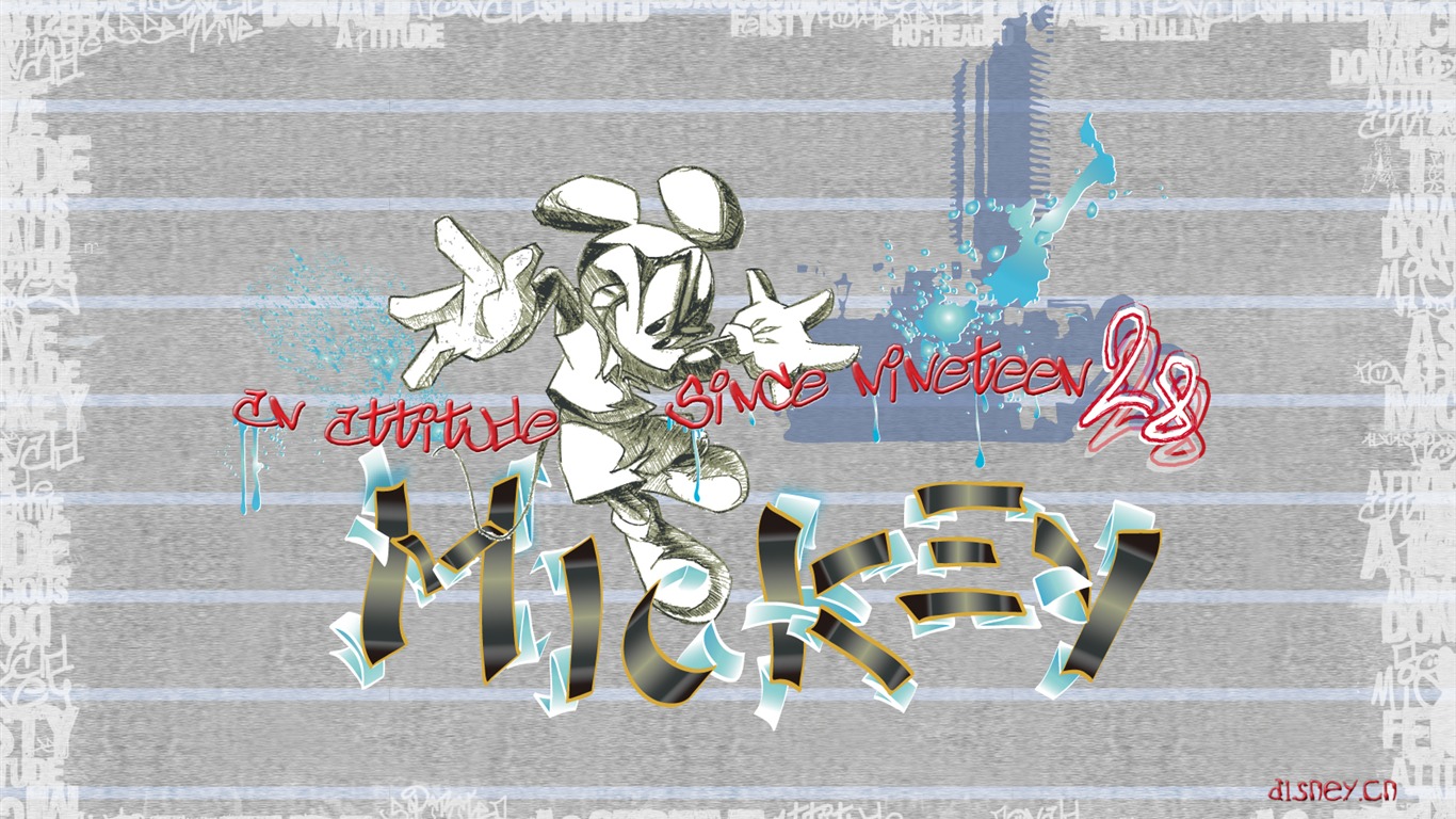 Disney cartoon Mickey Wallpaper (3) #12 - 1366x768