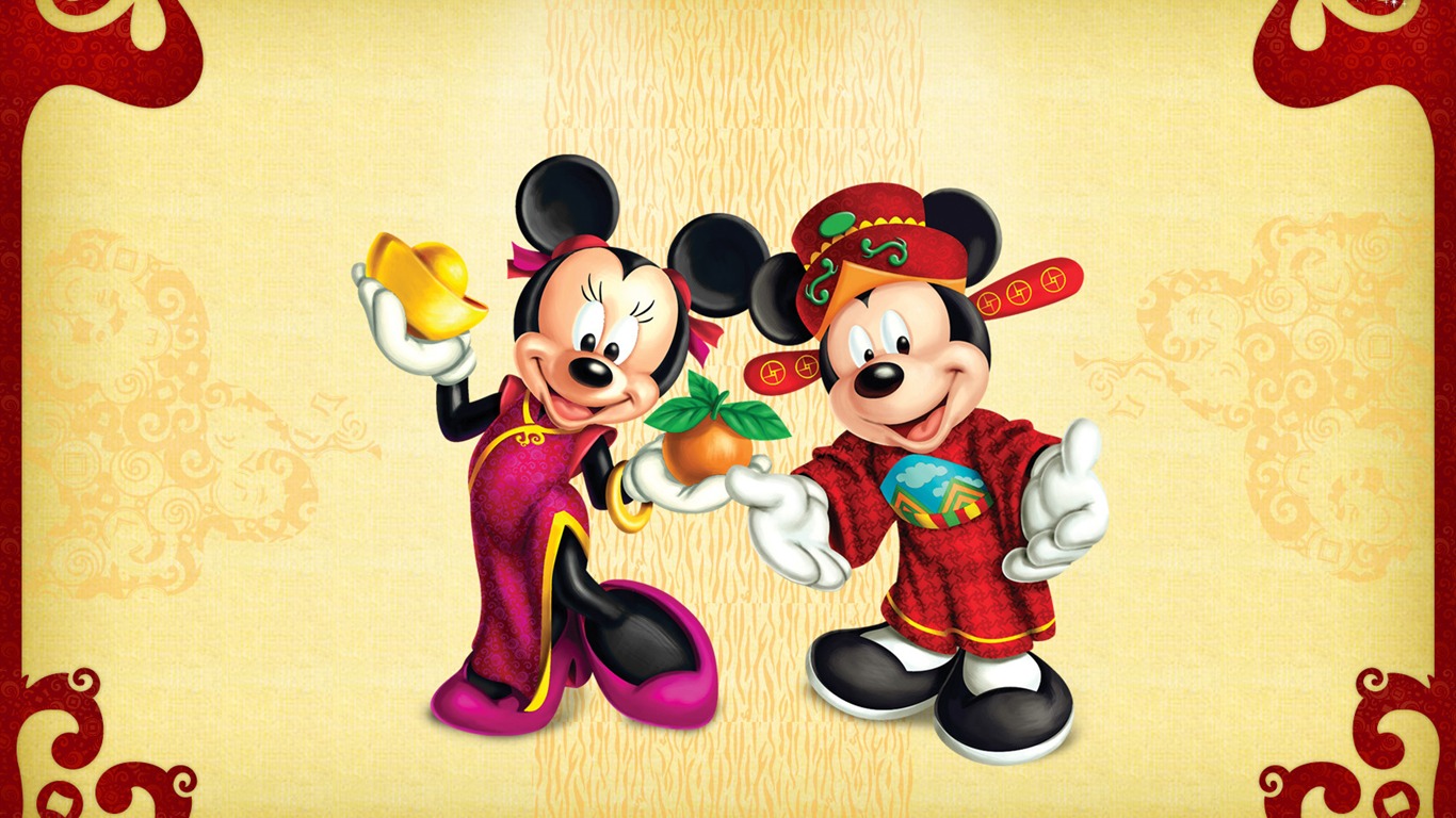 Disney cartoon Mickey Wallpaper (3) #16 - 1366x768