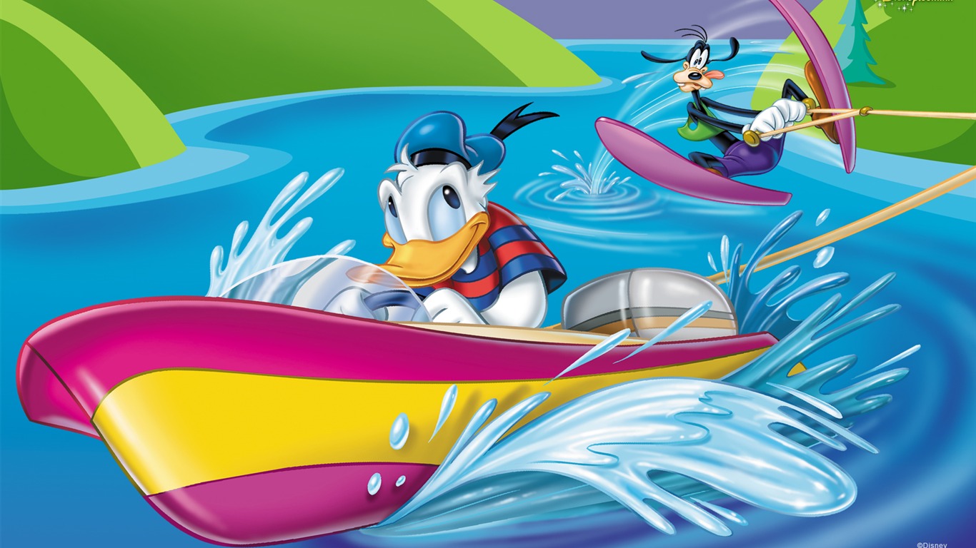 Disney cartoon Mickey Wallpaper (3) #22 - 1366x768