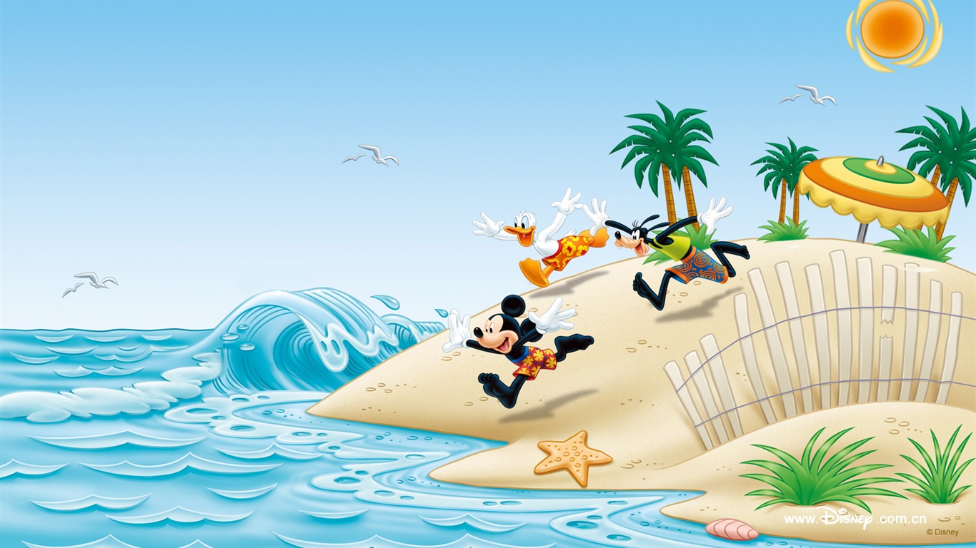 Disney cartoon Mickey Wallpaper (4) #14 - 1366x768