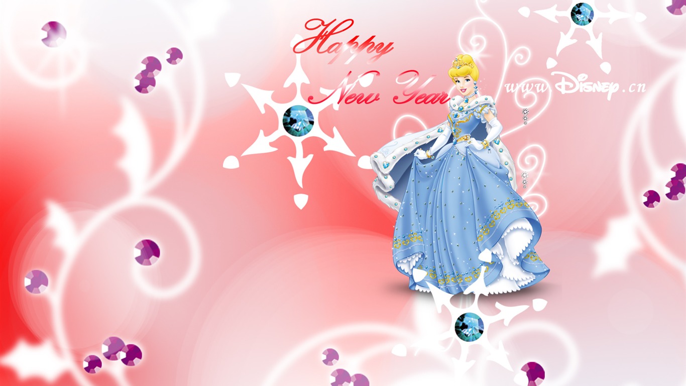 Princess Disney cartoon wallpaper (1) #3 - 1366x768