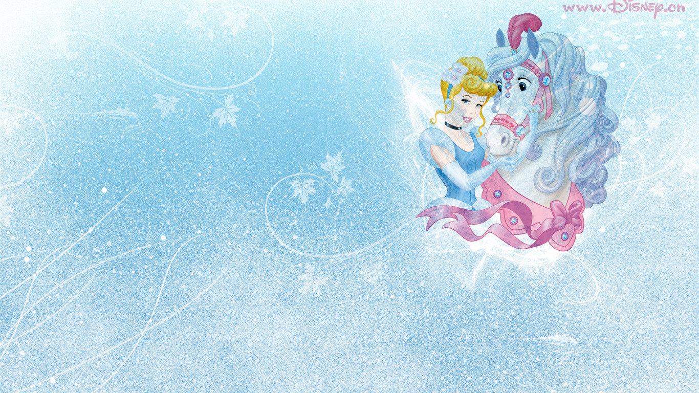 Princess Disney cartoon wallpaper (2) #4 - 1366x768