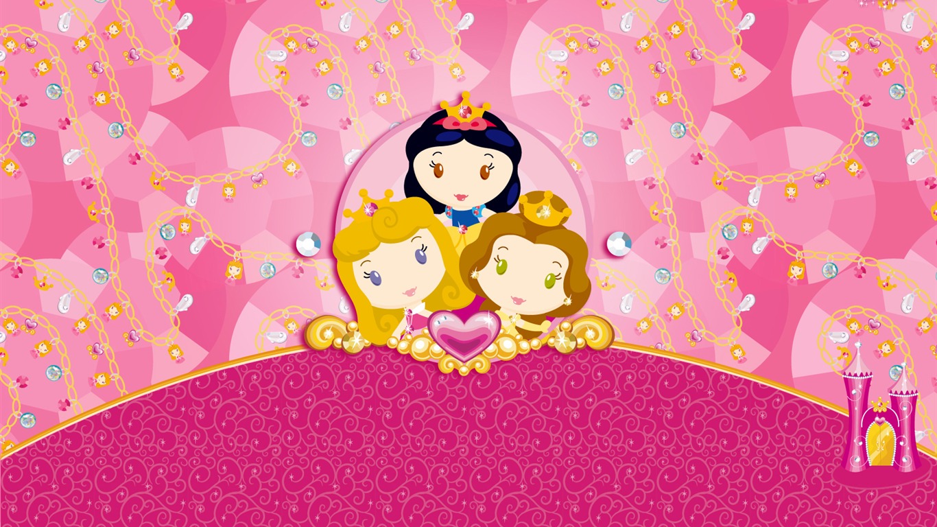Princess Disney-Zeichentrickfilm Tapete (2) #7 - 1366x768