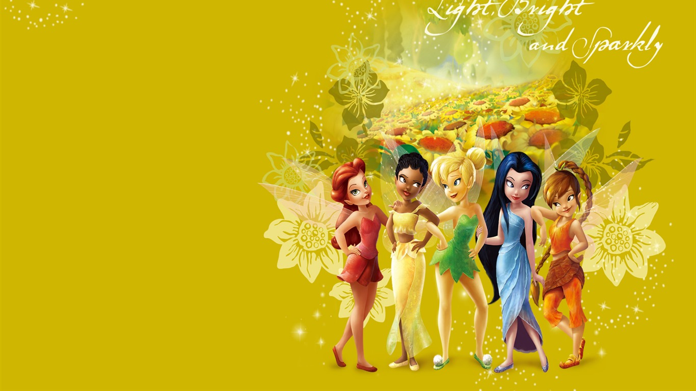 Princesa Disney de dibujos animados fondos de escritorio (2) #10 - 1366x768