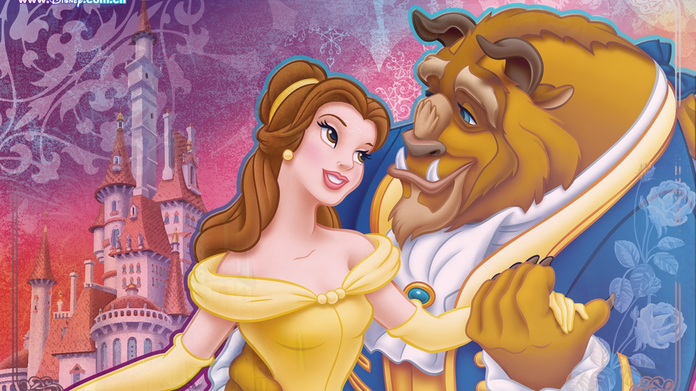 Princess Disney cartoon wallpaper (2) #13 - 1366x768