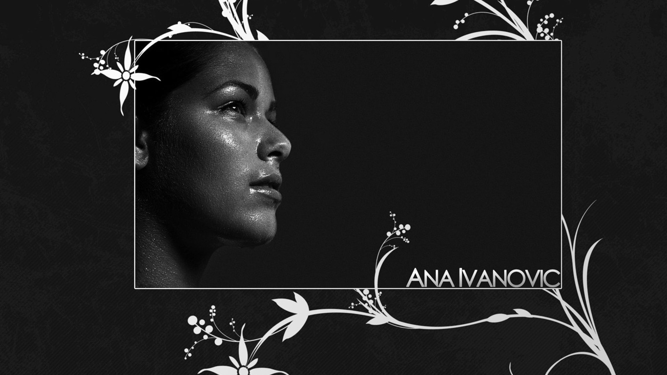 Ana Ivanovic schöne Tapete #3 - 1366x768