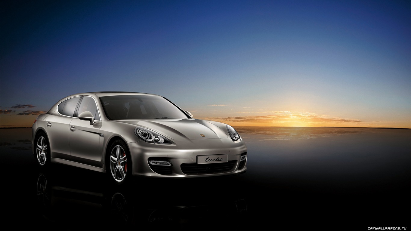 Porsche Panamera Turbo - 2009 fonds d'écran HD #4 - 1366x768