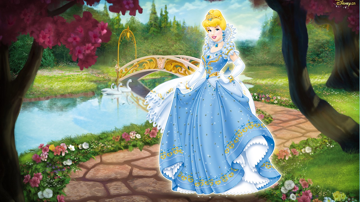 Fond d'écran dessin animé de Disney Princess (3) #6 - 1366x768