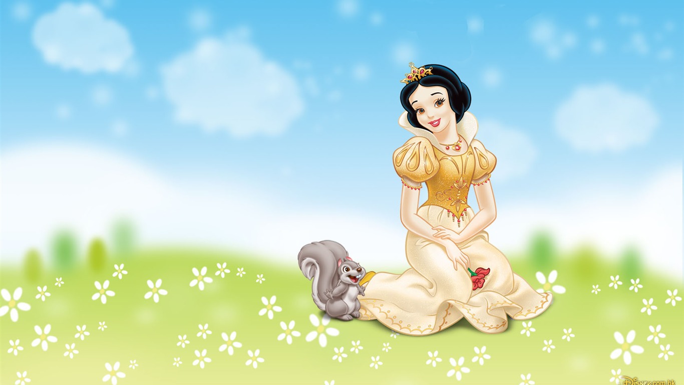 Fond d'écran dessin animé de Disney Princess (3) #8 - 1366x768