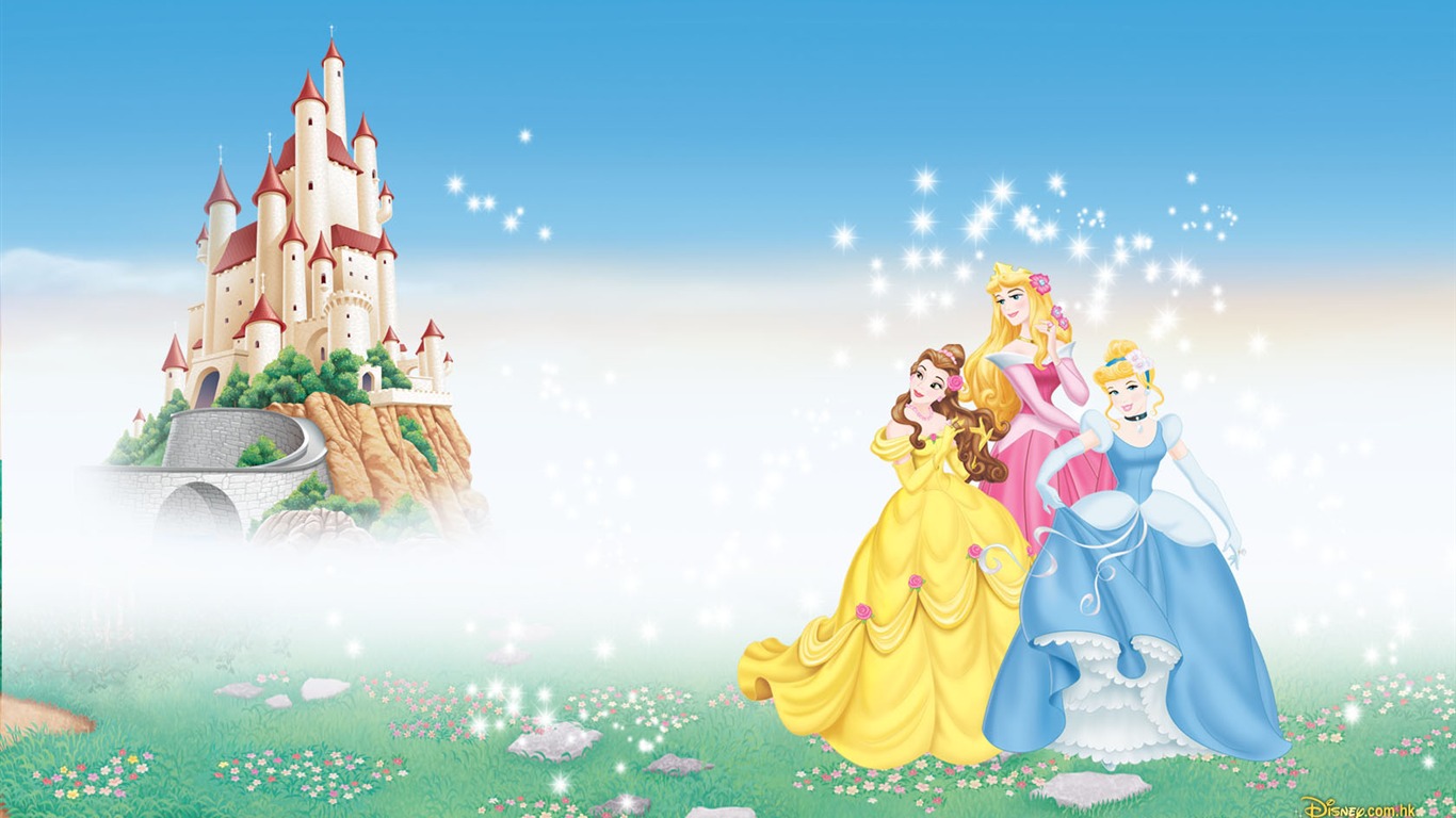 Fond d'écran dessin animé de Disney Princess (3) #11 - 1366x768