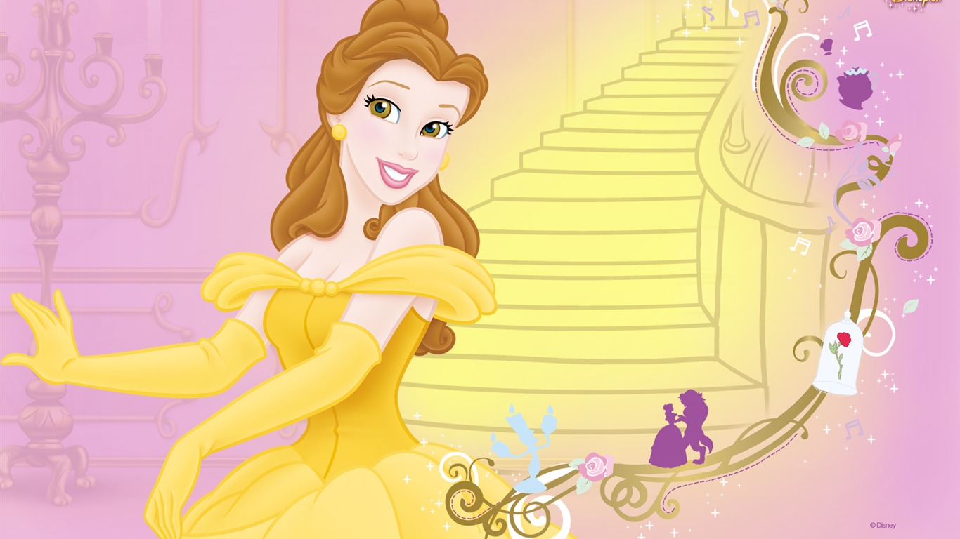 Fond d'écran dessin animé de Disney Princess (3) #12 - 1366x768