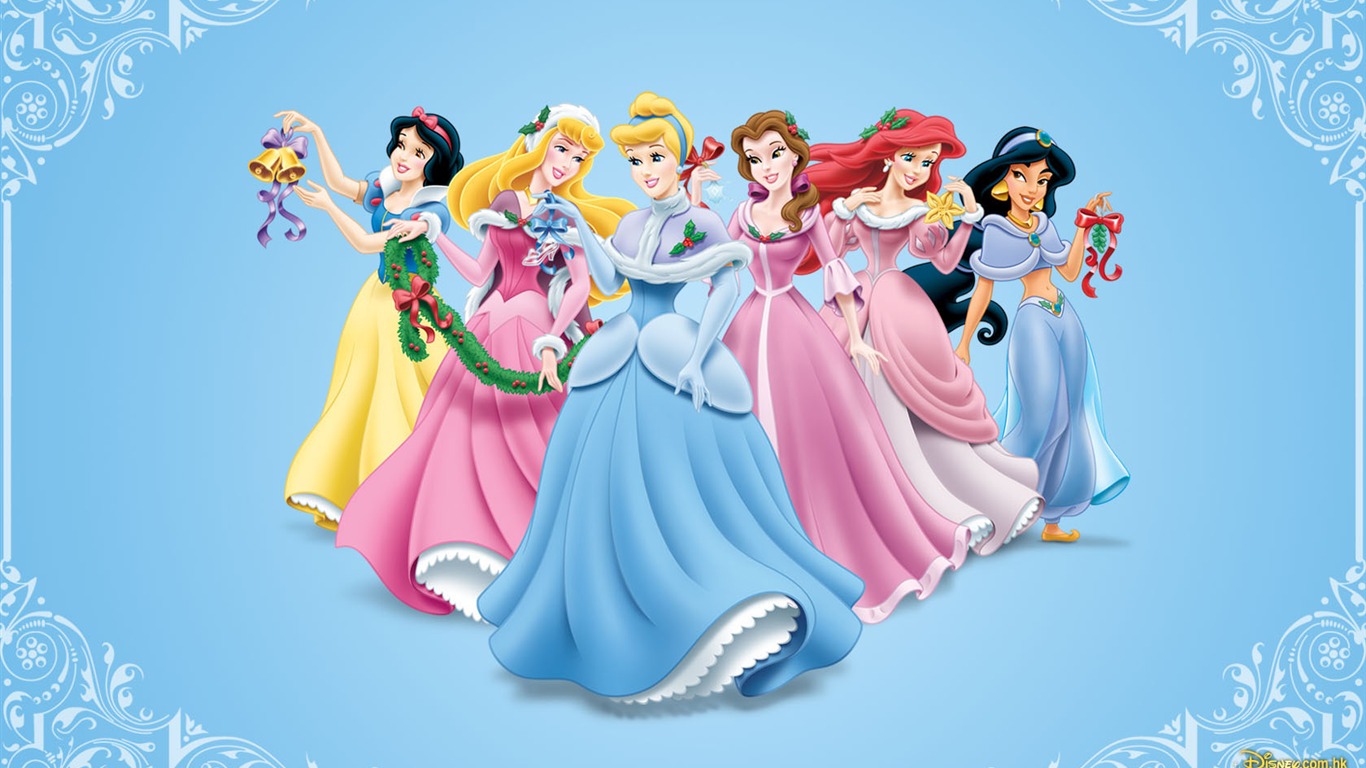 Princess Disney cartoon wallpaper (3) #20 - 1366x768