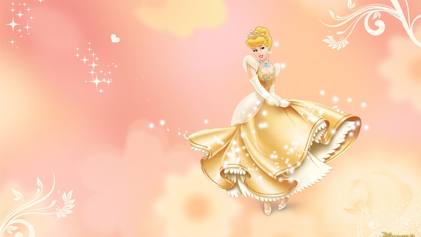 Princezna Disney karikatury tapety (4) #5 - 1366x768