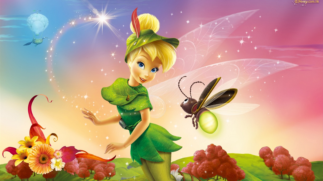 Princesa Disney de dibujos animados fondos de escritorio (4) #14 - 1366x768