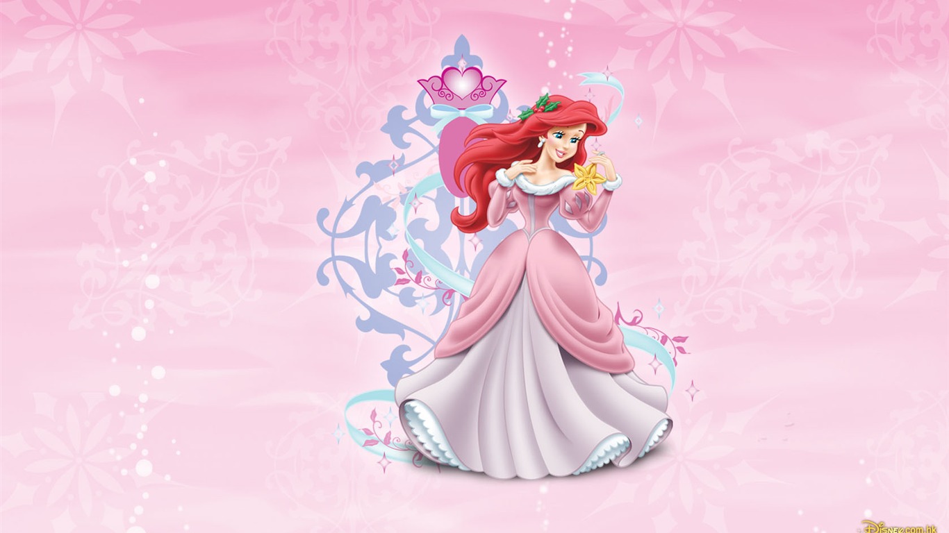 Princesa Disney de dibujos animados fondos de escritorio (4) #16 - 1366x768