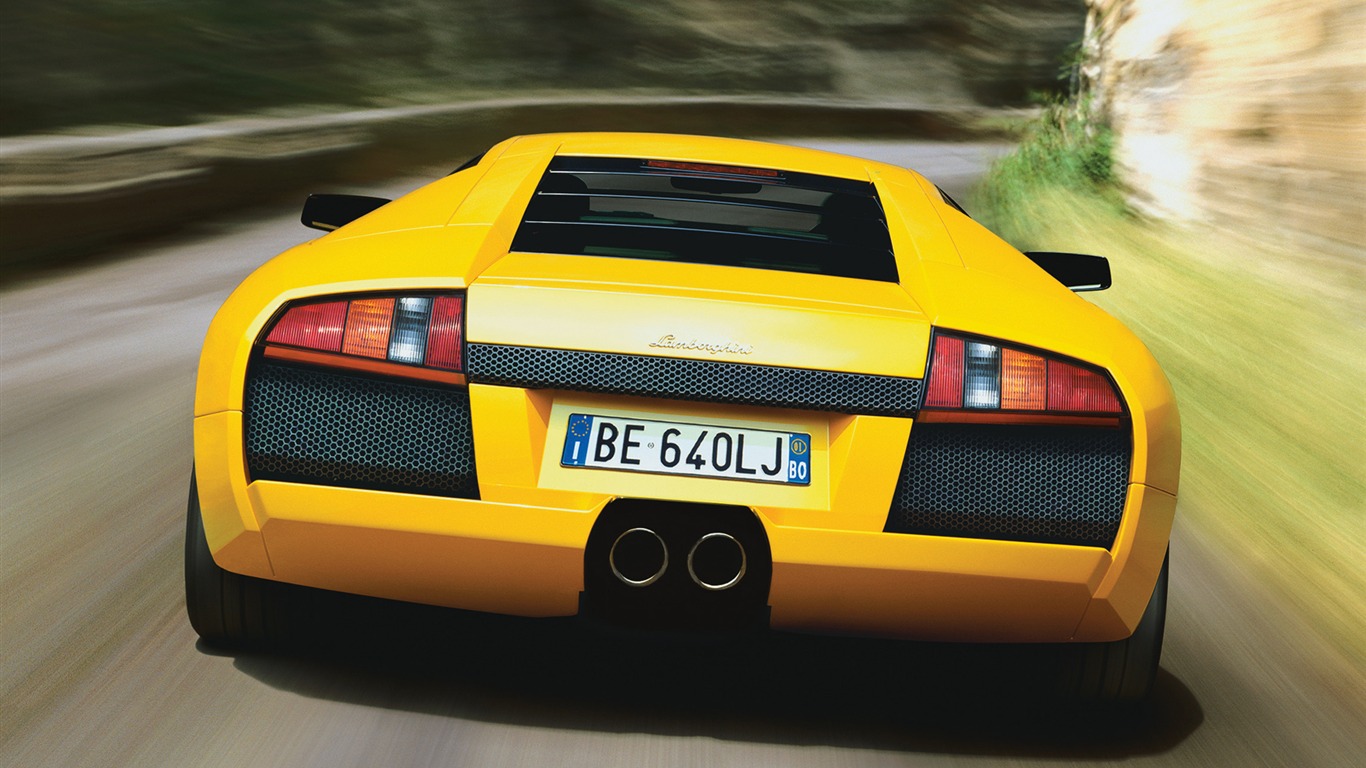 Lamborghini Murcielago - 2001 fonds d'écran HD (1) #4 - 1366x768