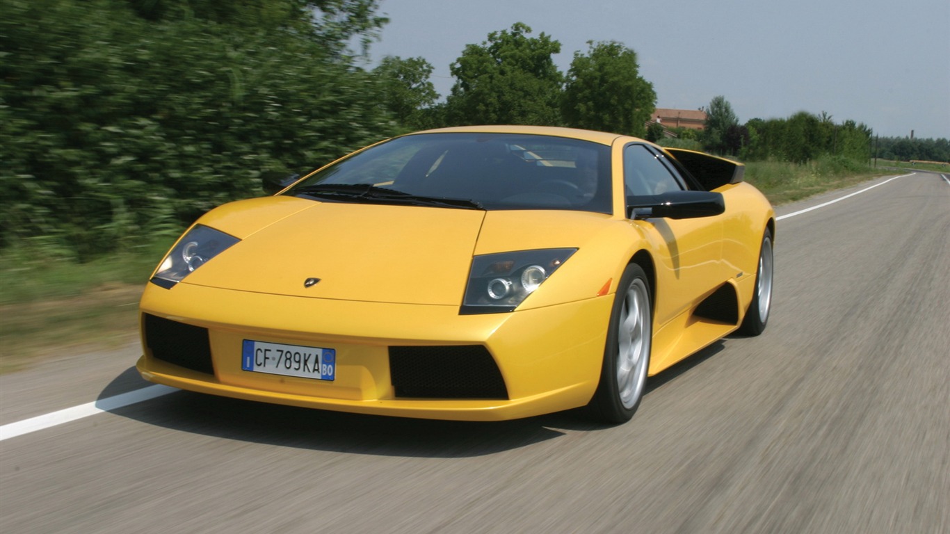 Lamborghini Murcielago - 2001 fonds d'écran HD (1) #21 - 1366x768