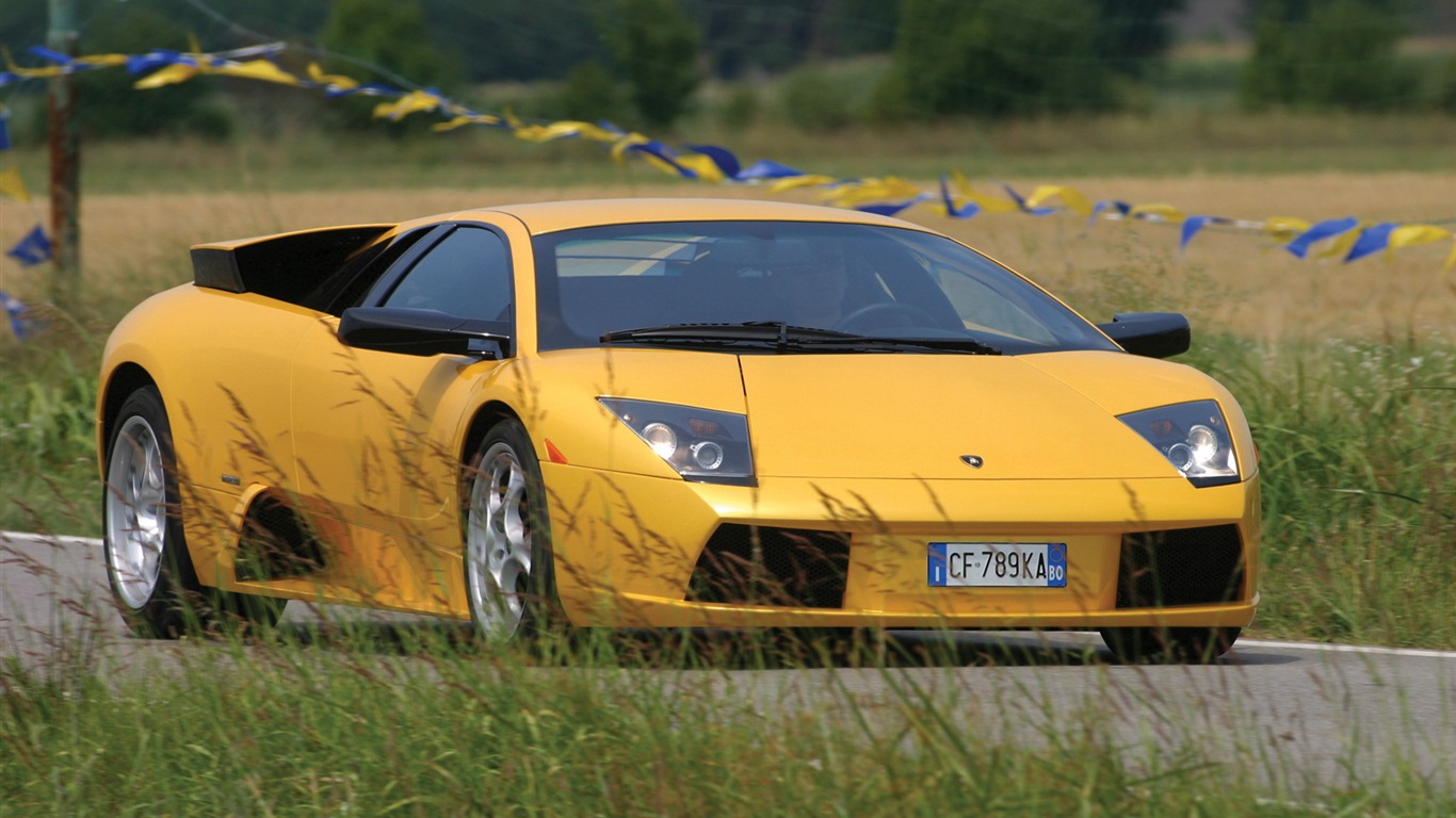 Lamborghini Murcielago - 2001 fonds d'écran HD (1) #30 - 1366x768