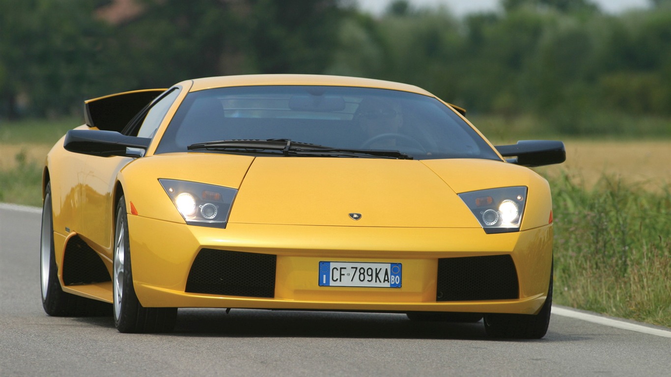 Lamborghini Murcielago - 2001 fonds d'écran HD (1) #32 - 1366x768